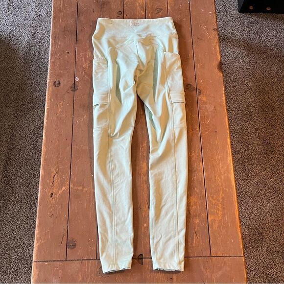 Pink Active Light Lime Leggings - Picture 2 of 5